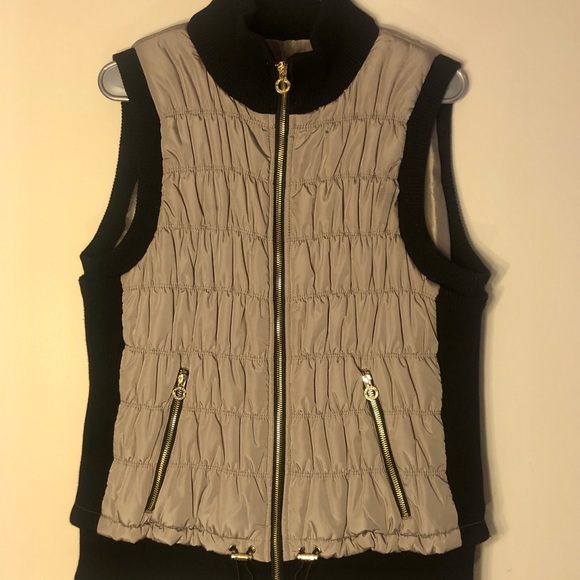 calvin klein sleeveless jacket